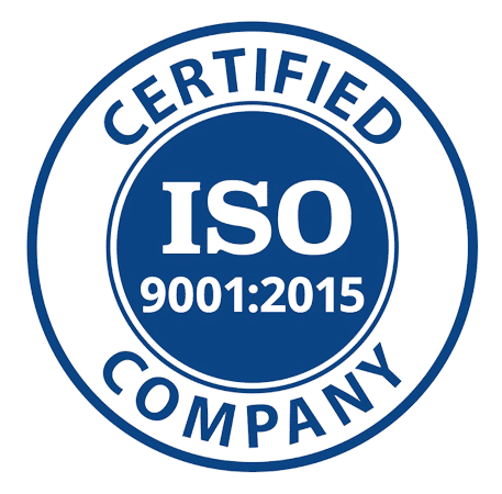 ISO 9001:2015 Certified Company